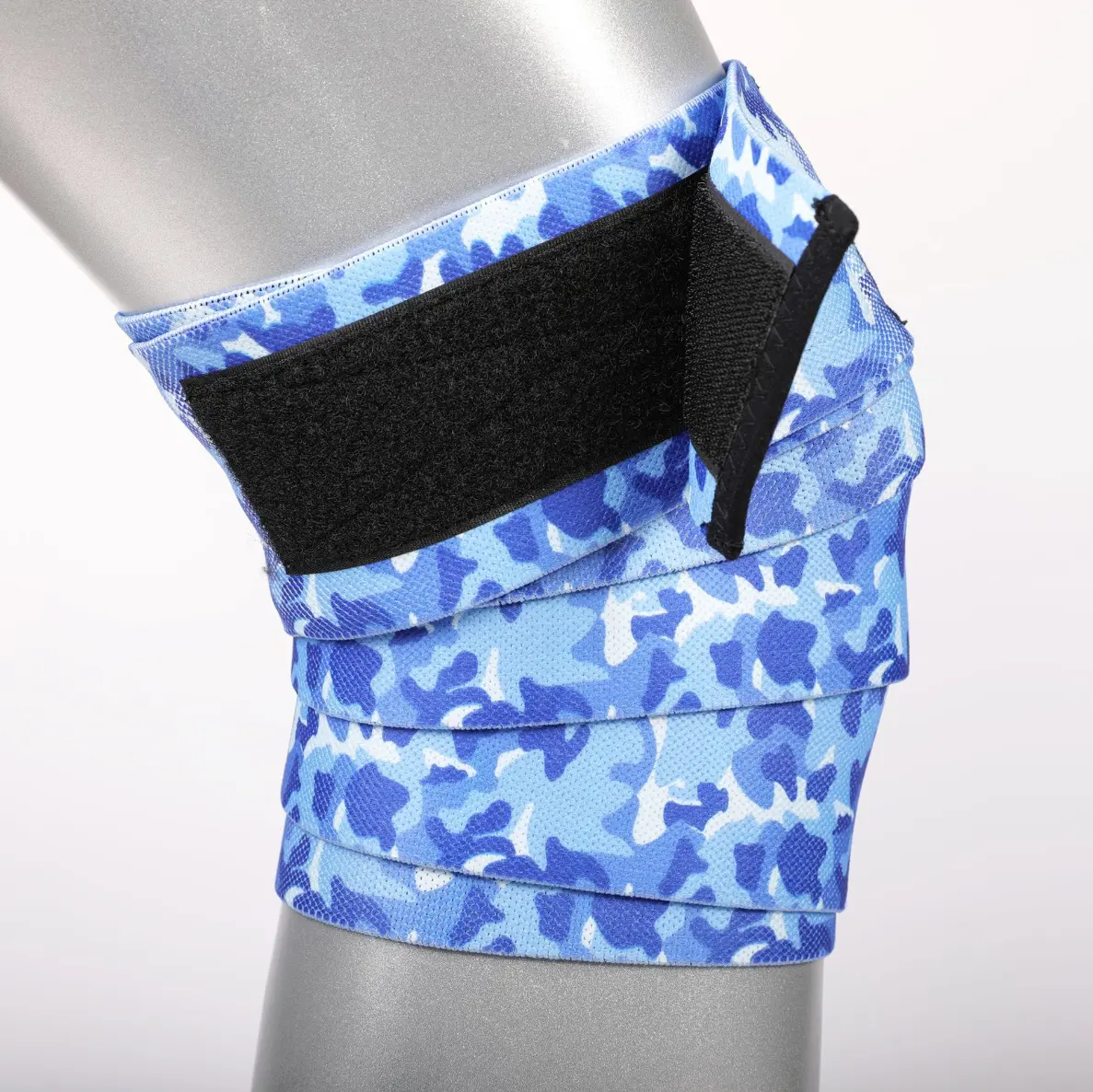 Stretch bandage knee brace deep squat weight lifting wrapped compression leg brace fitness training knee straps brace