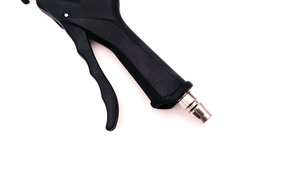 Pistola de Aire Eléctrica Ergonómica de 50K ciclos con Mango Antifatiga y Cuerpo Metálico para Uso Diario en Taller, Diseño de Gancho Aleatorio, Stock para Herramientas - Product Image 5