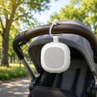 Machine à bruit blanc pour bébé avec 32 sons naturels, veilleuse colorée, aide au sommeil, haut-parleur portable, machine à sons pour dormir