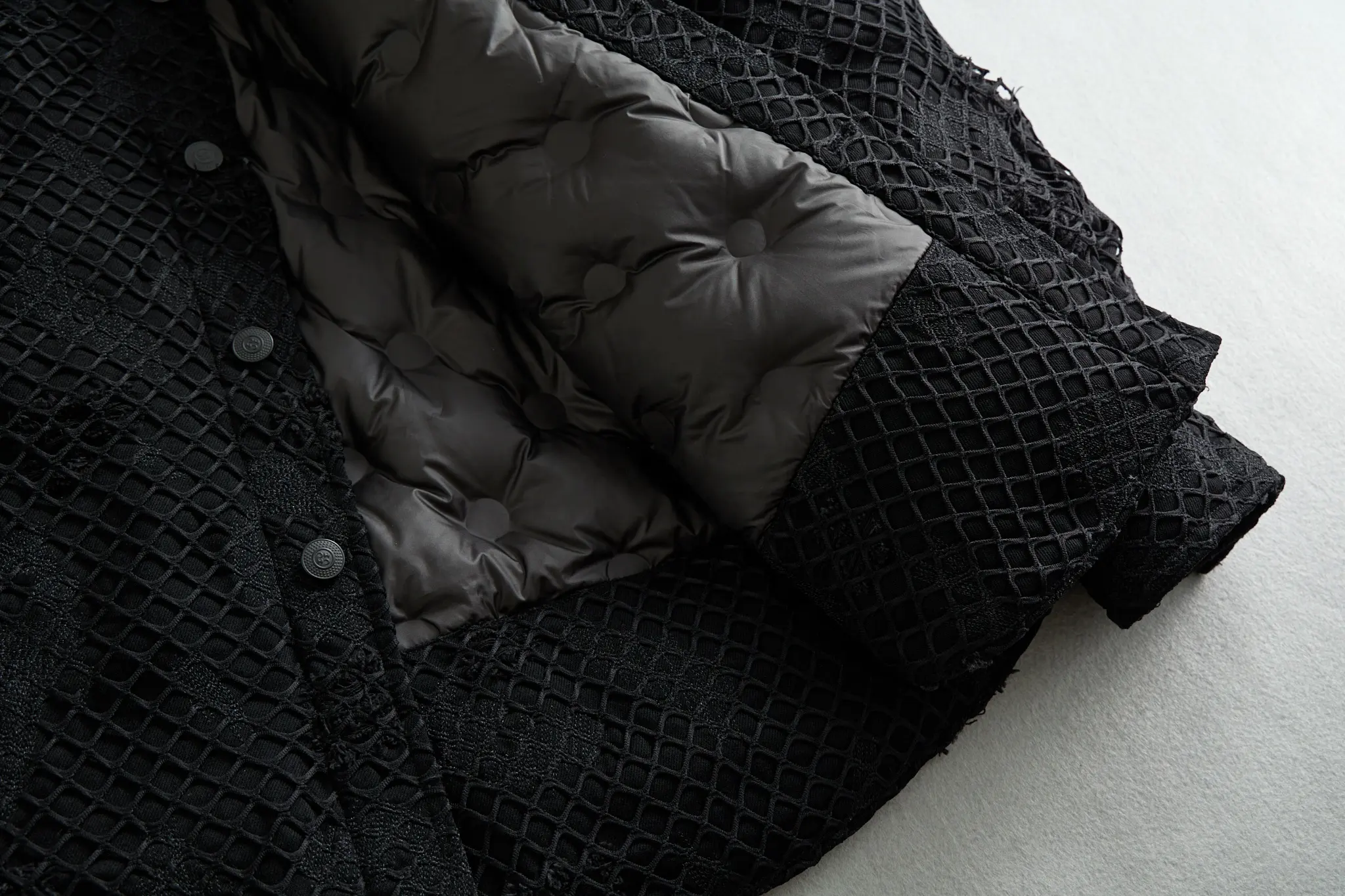 OEM Custom Design alta qualidade inverno camisa colarinho interno algodão acolchoado acolchoado jaqueta puffer para homens