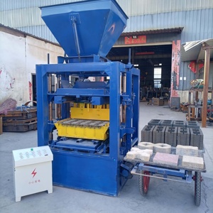 Machine à blocs <span class=keywords><strong>de</strong></span> béton 4-26, machine à briques à moteur vibrant, machine semi-automatique <span class=keywords><strong>de</strong></span> fabrication <span class=keywords><strong>de</strong></span> briques en <span class=keywords><strong>ciment</strong></span> pour la construction - Product Image 6