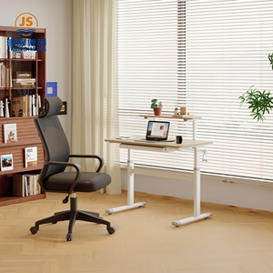 <span class=keywords><strong>Bureau</strong></span> assis-debout réglable en hauteur avec étagère pour moniteur, <span class=keywords><strong>bureau</strong></span> debout à levage manuel pour <span class=keywords><strong>bureau</strong></span> à domicile et poste de travail - Product Image 4