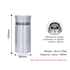 Trại nước sang trọng phích cắm trại du lịch chân không titan chai Flask - Product Image 5