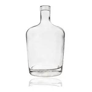 750ML VERRE CLAIR OVALE WINDSOR BAR TOP BOUTEILLE 21.5 MM COU FINITION