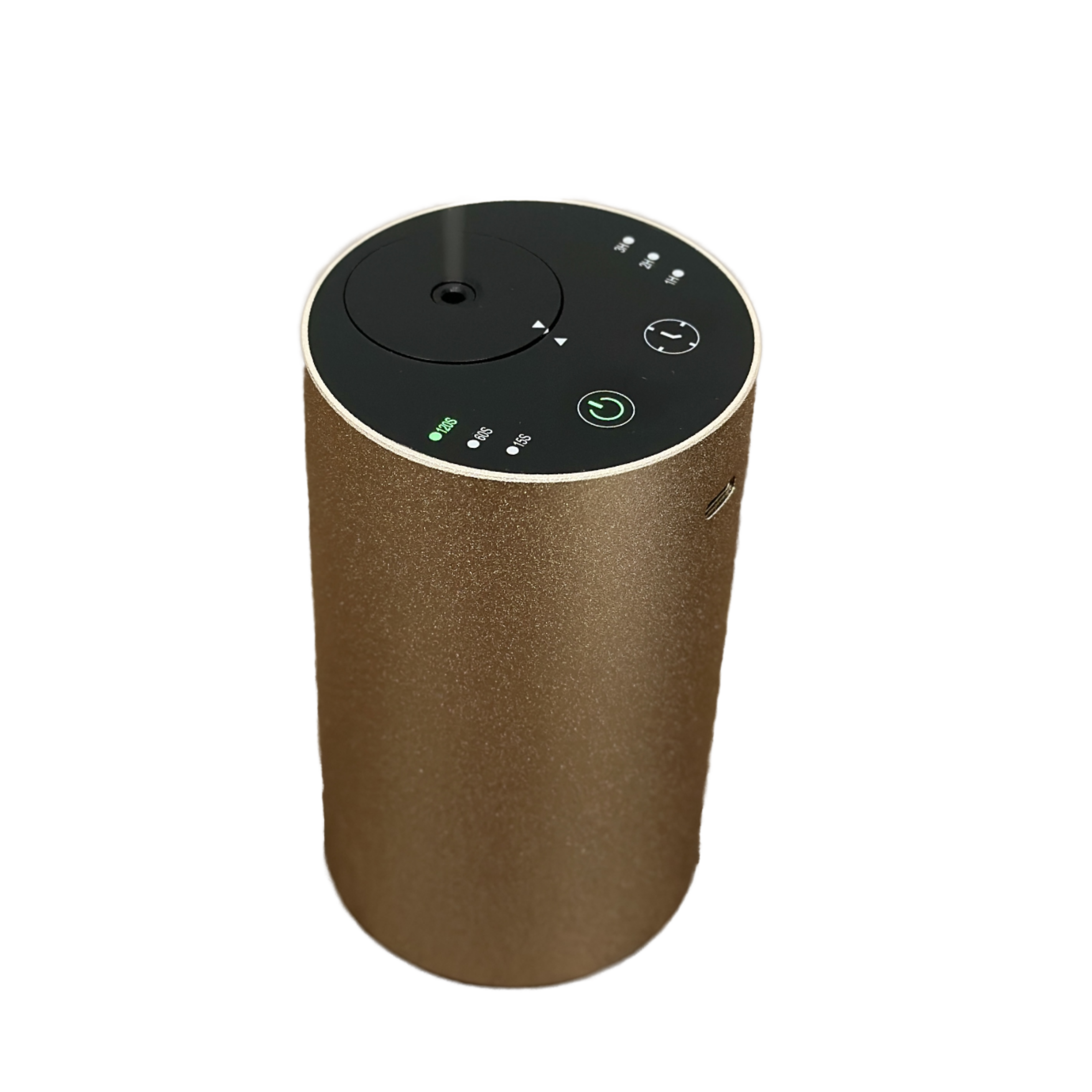 Portable Rechargeable Waterless Car Aromatherapy Diffuser, Aluminum Essential Oil Aroma Air Freshener Mist Spray for Car, Home, Office &amp; Travel