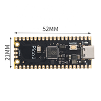Papan pengembangan Pico2 RP2350 150MHz modul papan inti mikrokontroler Dual-core kompatibel dengan modul Raspberry Pi