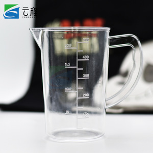 Taza Medidora de Acrílico de 500 ml, 1000 ml, 2000 ml, 3000 ml con Graduaciones para Uso en la Cocina - Product Image 3