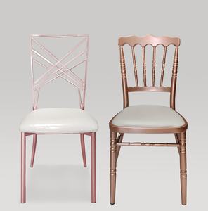 Chaise Chiavari en métal de style caméléon, nouvelle conception, pour mariages, événements, fêtes, hôtels, intérieur et extérieur. - Product Image 6