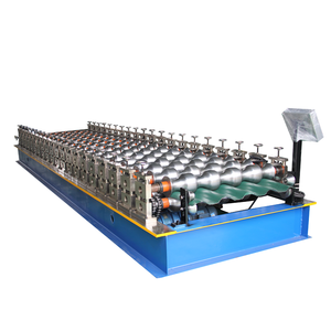 Automatic Roll Forming Color Steel Metal Profile Glazed Brick <strong>Roof</strong> Tile <strong>Making</strong> <strong>Machine</strong> - Product Image 3