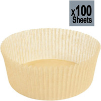 Papiers sulfurés perforés double face en silicone anti-graisse pour friteuse à air, en boîte colorée