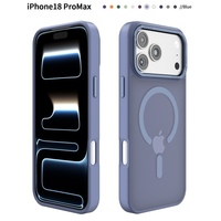 Étui de téléphone magnétique de luxe premium pour iPhone 17 Pro Max, nouveau, effet mat, antichoc, accessoires iPhone, vente en gros, logo personnalisé