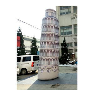 <span class=keywords><strong>Tour</strong></span> gonflable de Pise de 2025 Offre Spéciale, bâtiments anciens gonflables pour la décoration - Product Image 1