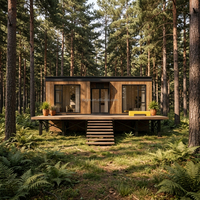Maison mobile de haute qualité, module conteneur, mini-maison, hôtel-resort, villa, structure en acier préfabriquée, maisons modulaires de luxe