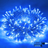 66ft 200LED Guirlande Lumineuse Intérieur Extérieur 8 Modes Étanche UL Plug Connectable Twinkle Fairy Christmas Lights