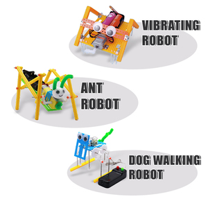 2025 giáo dục STEM Kit điện hoạt động khoa học đồ chơi DIY 6 trong 1 động cơ Robot Kit cho các trường học trẻ em. - Product Image 4