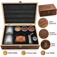 Ensemble de verres à whisky gravés sur mesure, kit d'infusion de fumée pour cocktails, pour hommes, garçons d'honneur, mariages et cadeaux d'entreprise