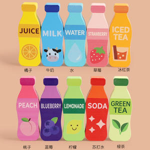 Jeu de société éducatif de simulation amusant pour enfants : devinez la boisson dans la bouteille, jeu de mémoire tactile, interaction parent-enfant - Product Image 5