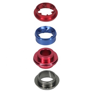 Caña de pescar de tamaño personalizado, control de bobinado de aluminio, anillo embellecedor de aluminio colorido, puntas de aluminio, aparejos de pesca de forma personalizada DIY - Product Image 2