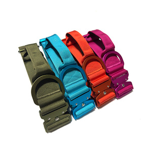 Collier pour <span class=keywords><strong>chien</strong></span> réglable en nylon épais et néoprène avec boucle en métal léger et poignée confortable - Product Image 5