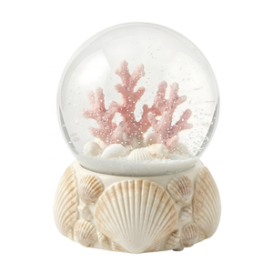 Globo di Neve in Resina Personalizzato 100mm <span class=keywords><strong>con</strong></span> Oceano, Piccola Sfera d'Acqua Decorativa per <span class=keywords><strong>Casa</strong></span> <span class=keywords><strong>con</strong></span> Luce e Musica, per Natale o Come Regalo Souvenir - Product Image 4