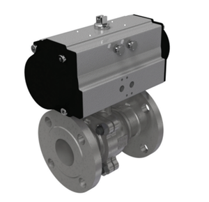 Válvula de Bola de Pasaje Completo SS316 DN25 PN16 con Accionamiento Neumático para Automatización en Plantas de Petróleo, Gas, Agua y Químicos, Compatible con OEM - Product Image 5