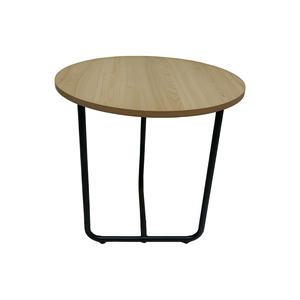 طاولة قهوة دائرية ثلاثية الأرجل بتصميم عصري بسيط لغرفة المعيشة من زيري - Product Image 2