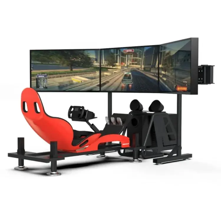 Fabrication Siège de course Simulateur de chaise de jeu Cockpit Direction Gaming-Cockpit