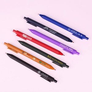 Stylo publicitaire en plastique à bille, mignon, coloré, avec logo personnalisé, idéal comme cadeau promotionnel - Product Image 2