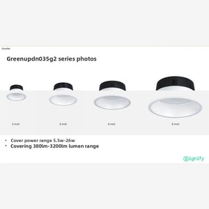 Plafonnier <span class=keywords><strong>LED</strong></span> <span class=keywords><strong>PHILIPS</strong></span> DN035B G2 5.5W 6W 8.5W 13W 16.5W 18W 26W, éclairage pour restaurant, supermarché, <span class=keywords><strong>spot</strong></span> encastré - Product Image 2