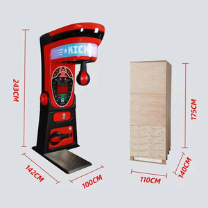 Macchina da Boxe Commerciale Lucrativa con Misuratore Digitale della Forza del Pugno, Gioco Arcade a Moneta ad Alto ROI per Bar e Parchi Divertimento - Product Image 6
