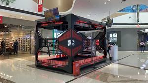 Thiết kế mới 9D VR nhiều trò chơi thiết bị để bán đi bộ tự do VR 4 người chơi trực tuyến chiến đấu bắn súng Arcade trò chơi máy - Product Image 2