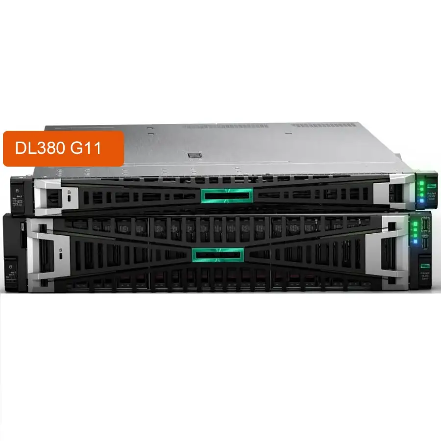 Ban đầu HPE ProLiant DL380 gen11 G11 2U 24 lõi 24sff 8sff p50728-b21 servidor GPU máy tính gắn kết trường hợp nhà cung cấp HP giá máy chủ