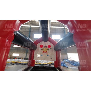 Kid and Adult PVC <b>Inflatable</b> Football Soccer Golf Targets Dart Board Castle Style Stand <b>Game</b> for Sale Foot Dart Board <b>Inflatable</b> - Product Image 6