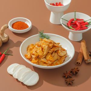 Pleurotus eryngii หมักซอสปรุงรสอร่อยสำหรับมื้ออาหารและสลัด - Product Image 1