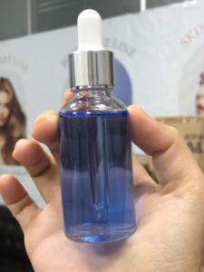 Özel etiket asetil HEXAPEPTIDE-8 Anti-aging sıkılaştırıcı tamir yüz cilt bakım ürünleri zengin mavi ghk-cu bakır peptid <span class=keywords><strong>Serum</strong></span> - Product Image 5