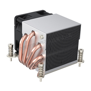 Refroidisseur de serveur Lofoka Lga2011, 4 caloducs, dissipateur thermique en cuivre et aluminium, ventilateur 60x60x25mm pour châssis - Product Image 2