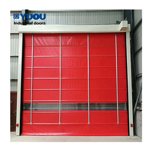 <span class=keywords><strong>Porte</strong></span> de superposition rapide en PVC, automatique, sécurité, industrielle, étanche, coupe-vent, Chine en vogue - Product Image 5