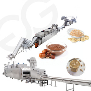 Máquina para hacer mantequilla de sésamo, máquina para hacer mantequilla de almendras y maní, planta comercial de procesamiento de pasta de maní - Product Image 1