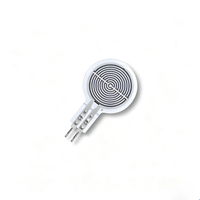 Sensor de Presión de Película Delgada con Resistencia Sensora de Fuerza, Pin Macho de 2.54mm, Detección de Carga de Punto Único, Ultra Delgado 0.2-0.5mm, Alta Precisión