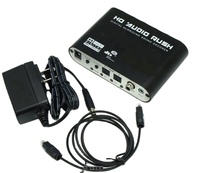 5.1 Audio Rush Son Numérique Décodeur Convertisseur Optique SPDIF Coaxial AC3 DTS stéréo à 5.1CH Analogique Audio Adaptateur