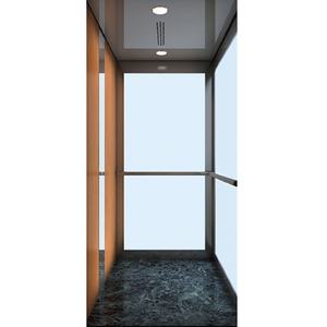 Ascenseur MRL de 450 kg, ascenseur pour passagers, ascenseur à traction à engrenages à grande vitesse pour immeubles de grande hauteur, immeubles commerciaux - Product Image 2