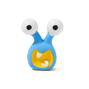 Juguete de látex para perros con diseño de monstruo <span class=keywords><strong>alien</strong></span>ígena de dibujos animados: duradero para masticar, ideal para rechinar los dientes de los cachorros, con divertido sonido chirriante - Product Image 3