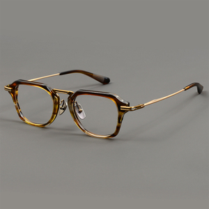 Tfb 2025 Titanium Acetate vuông rùa Unisex Chất lượng cao Stylish Hot New bán buôn đầy đủ-rim Kính mắt <span class=keywords><strong>Frames</strong></span> cho tất cả các mặt - Product Image 6