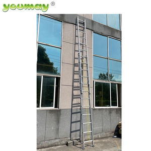 <span class=keywords><strong>Échelle</strong></span> en aluminium <span class=keywords><strong>Échelle</strong></span> d'extension en fibre <span class=keywords><strong>de</strong></span> verre à deux sections <span class=keywords><strong>Échelle</strong></span>s industrielles Outil <span class=keywords><strong>de</strong></span> <span class=keywords><strong>toit</strong></span> 2x8/10/12x14 marches 4m5m6m7meter - Product Image 3
