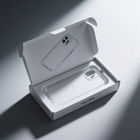 Caja de embalaje de alta calidad Caja de teléfono Caja de papel de embalaje Impresión de logotipo Spot Uv 3C Caja de papel de embalaje de producto digital
