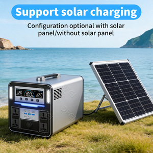 Centrale Électrique Mobile Extérieure 220V en Métal avec Panneau Solaire et Recharge pour Voiture, Modèle <span class=keywords><strong>DF800</strong></span> IP65 1400W pour Diffusion en Direct et Utilisation en Extérieur - Product Image 5