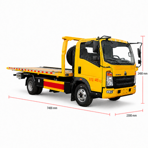 Sinotruk HOWO 4x2 Diesel Plateau Remorqueur 5T Véhicule de Récupération pour Dépannage Routier et Récupération de Voiture - Product Image 2