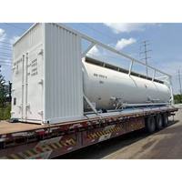 Conteneur-citerne ISO T14 30FT 40FT pour le transport de liquides chimiques : chlorure de sodium, chlorate d'hydrogène, hydroxyde de sodium