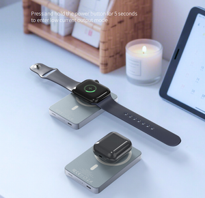 Cargador Inalámbrico Magnético de 20W, Banco de Energía de 5000mAh, Cargador Portátil de 15W para iPhone y Reloj - Product Image 4