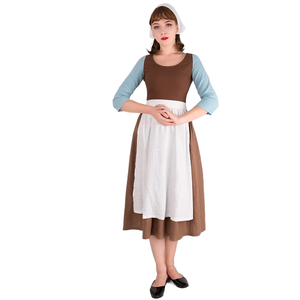 Disfraz de campesina para mujer, estilo Rags, para cosplay - Product Image 1